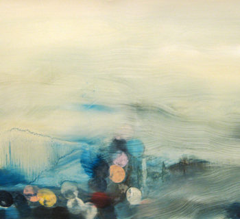 Angelina Nasso Where Nothing is Edge #2, 2005 Oil on paper 27 1/2 x 39 1/2 inches