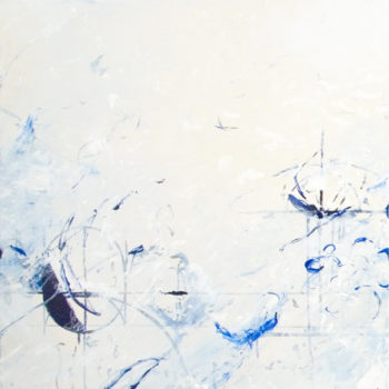 Michael Schultheis, Delft Optics 05, 2010, Acrylic on canvas, 24 x 24 inches
