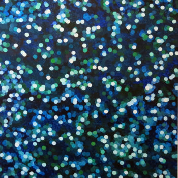 Angelina Nasso, Rainforest Nebulae, 2013, Oil on canvas, 68 x 60 inches
