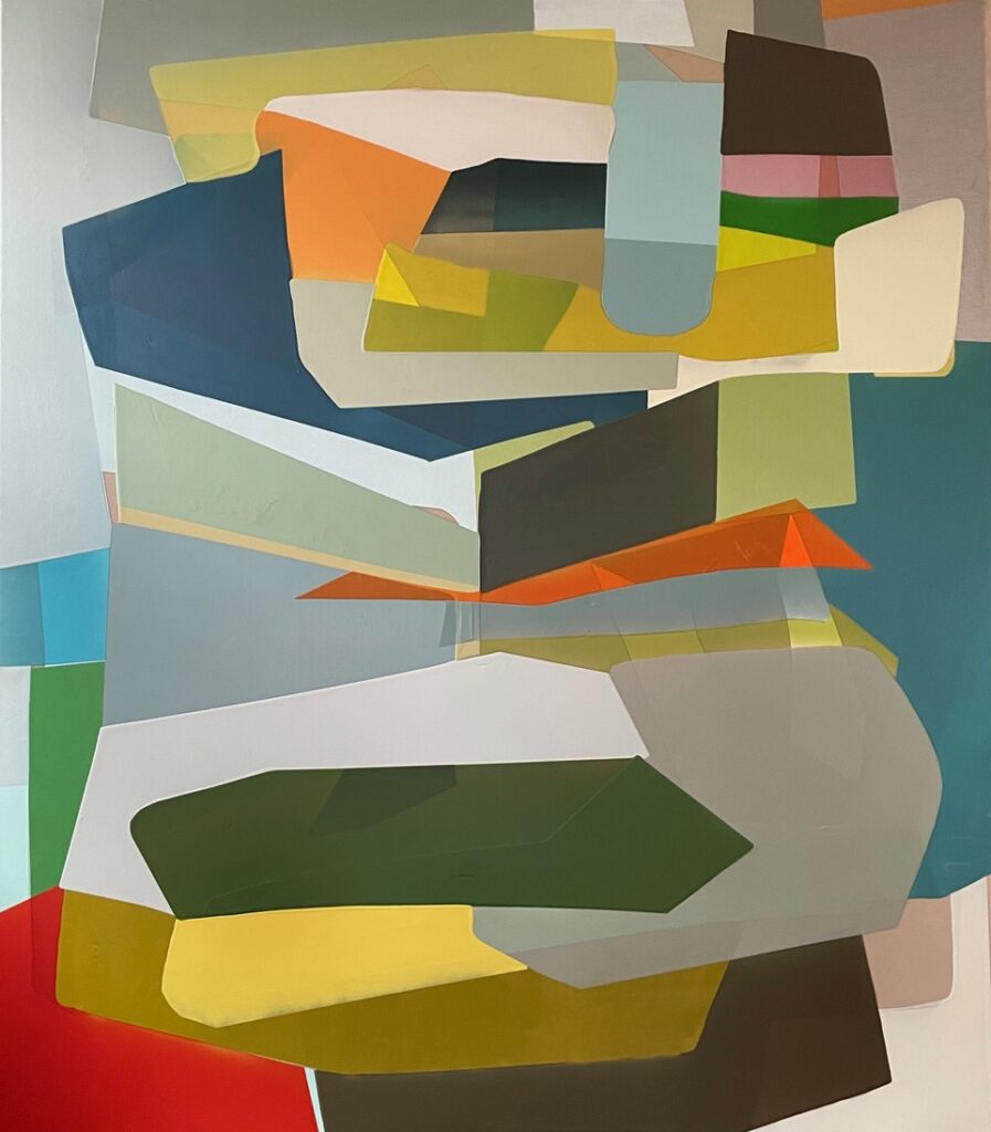 Susan Dory, Good Bones, 2024, Acrylic on canvas over panel, 60 x 52 inches