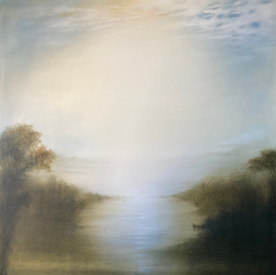 Hiro Yokose, Untitled (#5512), 2023, Oil on canvas, 39 x 39 x 2½ inches