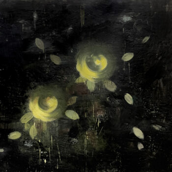 Tony Scherman, For All the Wise Women Persecuted as “Witches” (22043), 2022, Encaustic on canvas, 42 x 45 inches, Signed, titled, and dated on the verso