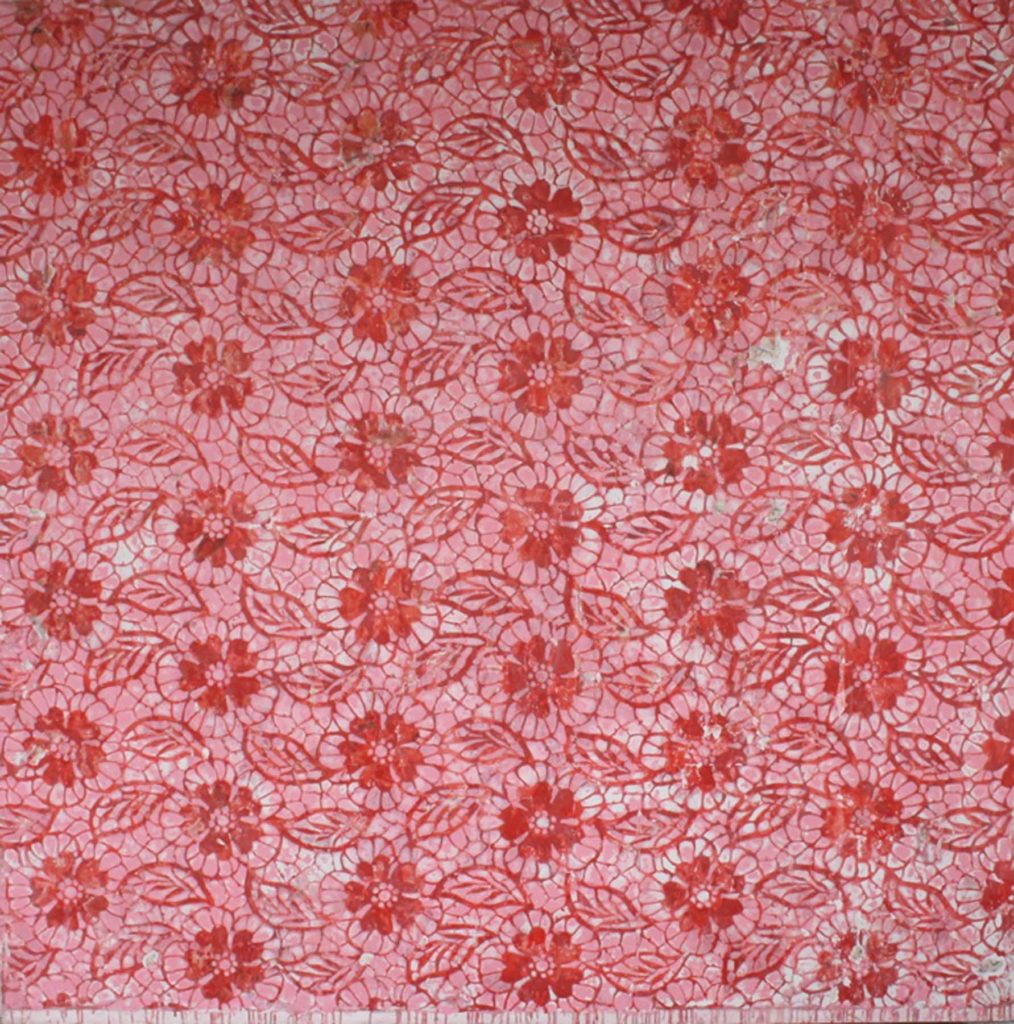 Nicole Charbonnet, Pattern No. 28, 2011-17, Mixed media on canvas, 66 x 66 inches