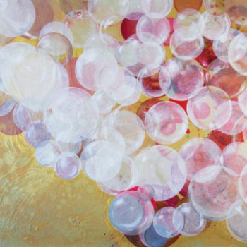 Erin Parish, White Lightning, 2015, Oil on canvas, 48 x 60 inches