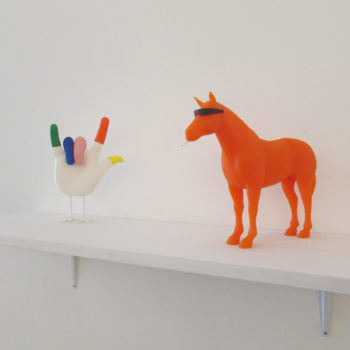 Scott Patt, My High Horse, 2015, Cast resin, 1/50, 10 x 12 x 4 inches