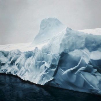 Zaria Forman, Greenland #72, 2014, Soft pastel on paper, 60 x 60 inches