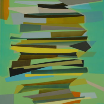 Susan Dory, Fathomer, 2015, Acrylic on canvas over panel, 20 x 16 inches