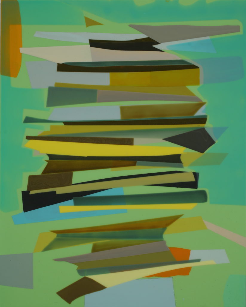 Susan Dory, Fathomer, 2015, Acrylic on canvas over panel, 20 x 16 inches