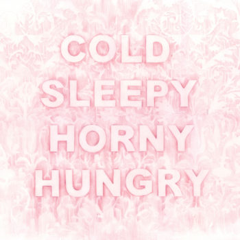 Amanda Manitach, Cold Sleepy Horny Hungry, 2017 Colored pencil on paper, 22 x 28 inches