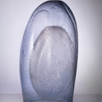 Ann Gardner, Table Wave 2, 2019, Blown Glass, 23 x 12 x 13 1/2 inches