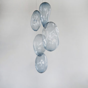 Ann Gardner, Glass U (5), 2019, Blown glass, 60 x 23 x 24 inches