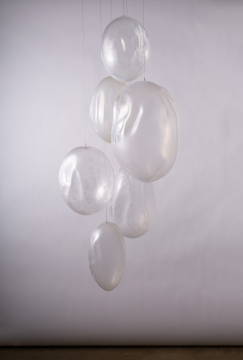 Ann Gardner, Blown Glass X, 2019, Blown glass, 60 x 26 x 23 inches