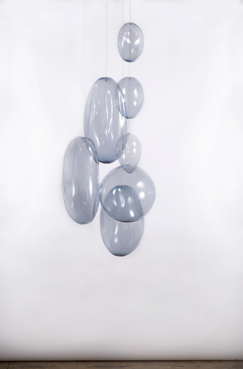 Ann Gardner, Blown Glass W, 2019, Blown glass, 72 x 26 x 37 inches