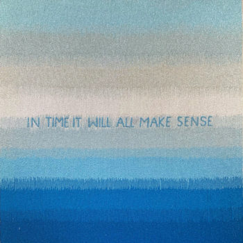 Stephanie Hirsch, In Time It Will All Make Sense, 2019, Mixed Media, 53 x 52 1/2 inches