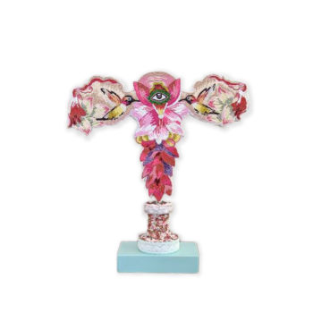 Stephanie Hirsch, I Was Blind But Now I See, 2019, Mixed Media, 23 x 21 1/2 inches