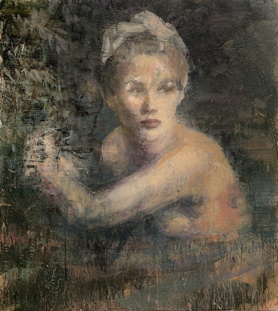 Tony Scherman, Venus (18002), 2018, Encaustic on canvas, 60 x 54 inches