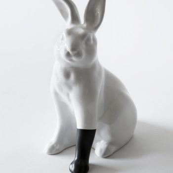 Scott Patt | Rabbit with foot (black)