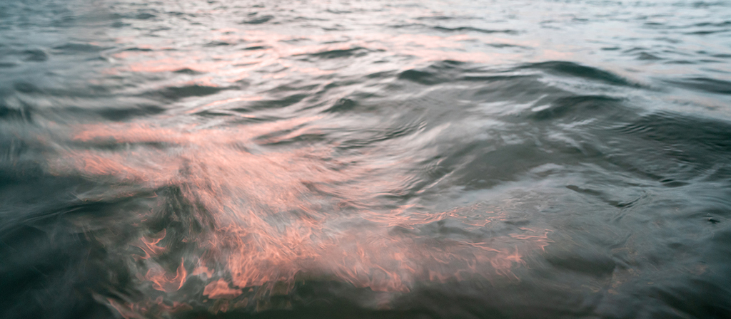 Deb Achak, Fire and Water, 2019, Digital archival pigment print, 15x34, 20x45, 30x68 inches