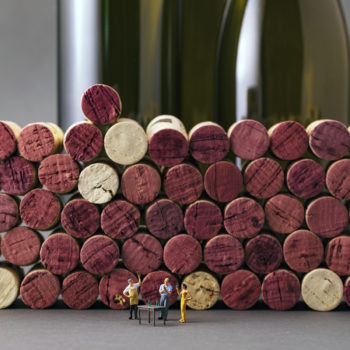 Christopher Boffoli, Wine Cellar, 2020, Archival ink print with acrylic dibond mounting, 12 x 18, 24 x 36, 32 x 48, 48 x 72 inches