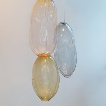 Ann Gardner, Cluster HH, 2020, Blown glass, 35 x 15 x 15 inches
