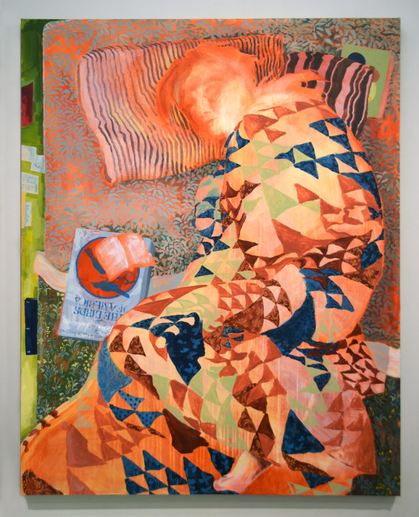 Lauryn Welch, Kama Sutra, 2021, Acrylic on canvas, 60 x 48 inches