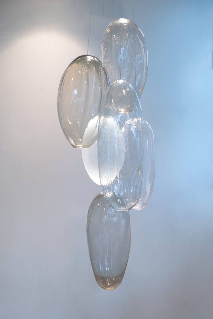 Ann Gardner, Blown Glass JJ, 2020, Blown glass, 45 x 18 x 18 inches
