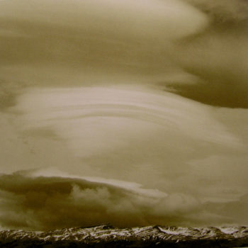 Rena Bass Forman, Patagonia Chile #3, Seno Skyring, 2004, Archival Toned Silver Gelatin, 30 x 30 inches