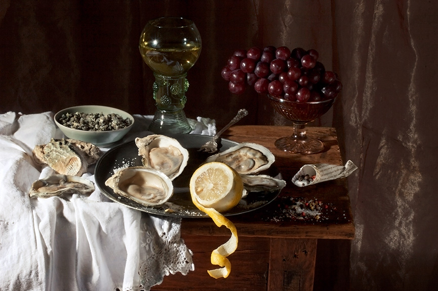 Paulette Tavormina, Oysters, After W.C.H., 2008, Archival pigment print, Available in various sizes