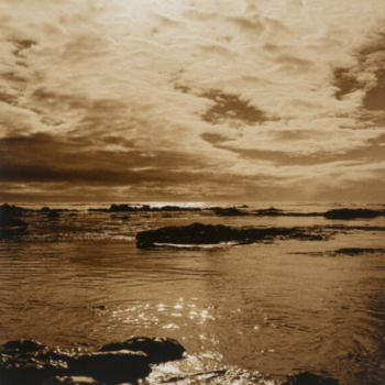 Rena Bass Forman, Iceland #14, Snaefellsnes Peninsula, 2001, Toned gelatin silver print, printed 2002, Edition 1/7 30¼ x 30¼ inches 40½ x 40½ x 2 inches (framed)