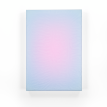 Timothy Schmitz, slab V/2 LBSRP, 2022, Resin, digital inkjet skins and polymers on acrylic, 26 x 18 x 3 inches, Sold