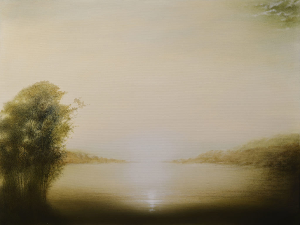 Hiro Yokose, Untitled (#5481), 2022, Oil on canvas, 28¾ x 35¾ x 2½ inches