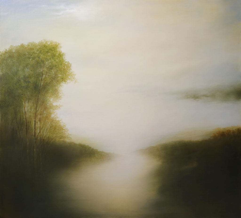 Hiro Yokose, Untitled (#5486), 2022, Oil on canvas, 57½ x 57½ x 2½ inches