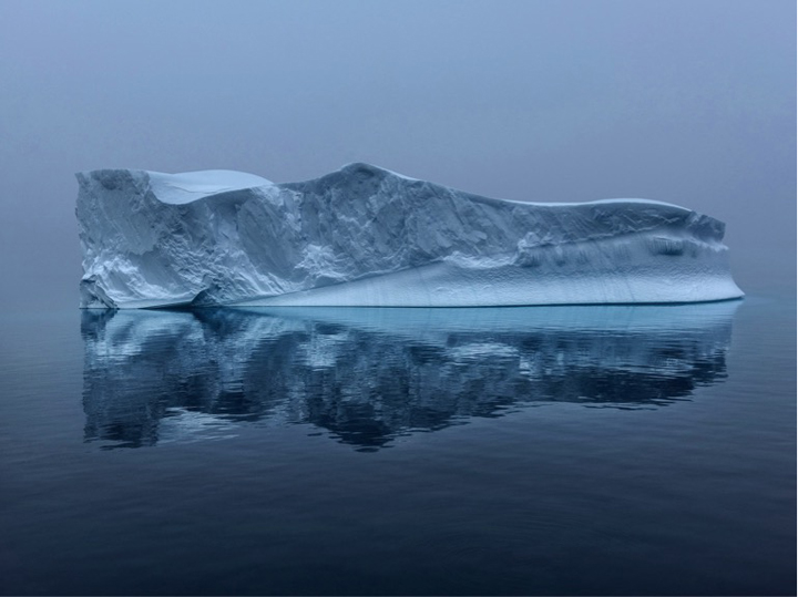 Todd Murphy, Blue Ice, #5, 2012, Archival pigment print, Edition of 12, 30 x 40 inches