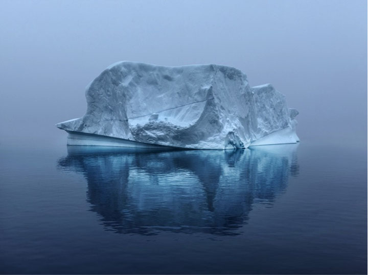 Todd Murphy, Blue Ice, #8, 2012, Archival pigment print, Edition of 12, 30 x 40 inches