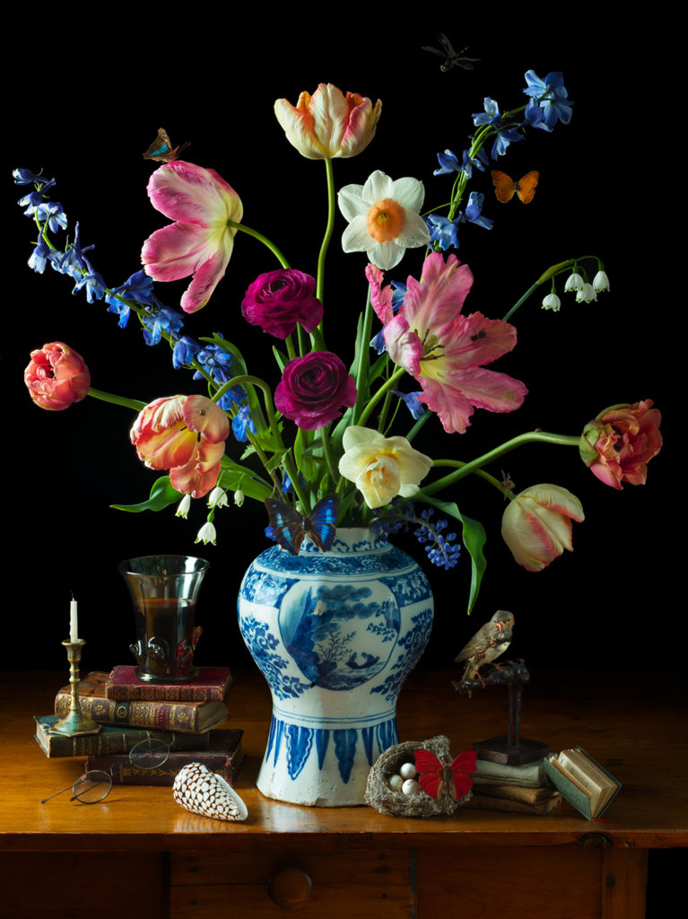 Paulette Tavormina, Dutch Tulips and Daffodils, 2022, Archival pigment print, Available in various sizes