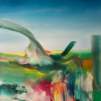 Angelina Nasso, Faith, 2015, Oil on canvas, 30 x 27 inches