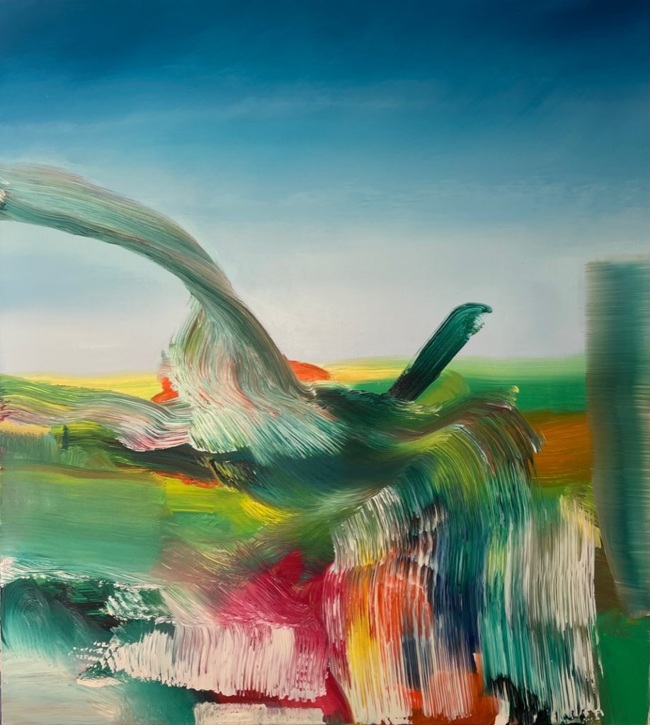 Angelina Nasso, Faith, 2015, Oil on canvas, 30 x 27 inches