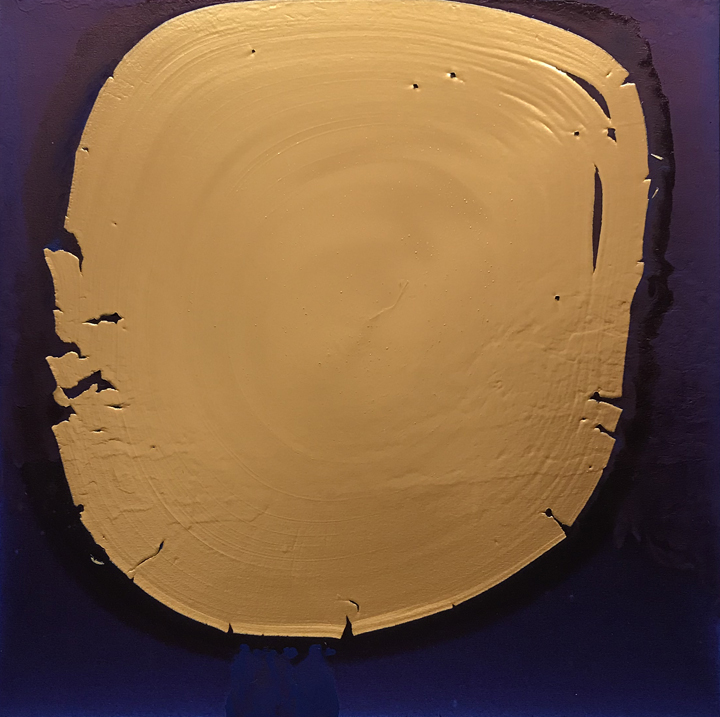 Ed Cohen, Untitled (181213_06), 2018, Fluid acrylic on canvas, 36 x 36 inches