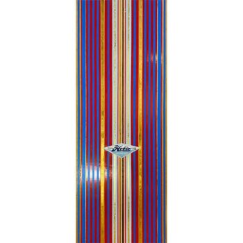 Peter Dayton, Big Hobie #3, Perfect Wave, 2021, Acrylic, oil stain, gold metal leaf, resin, 96 x 36 inches