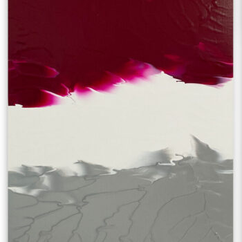 Ed Cohen, Let heart I made hope, 2023, Fluid acrylic on canvas, 30 x 24 inches
