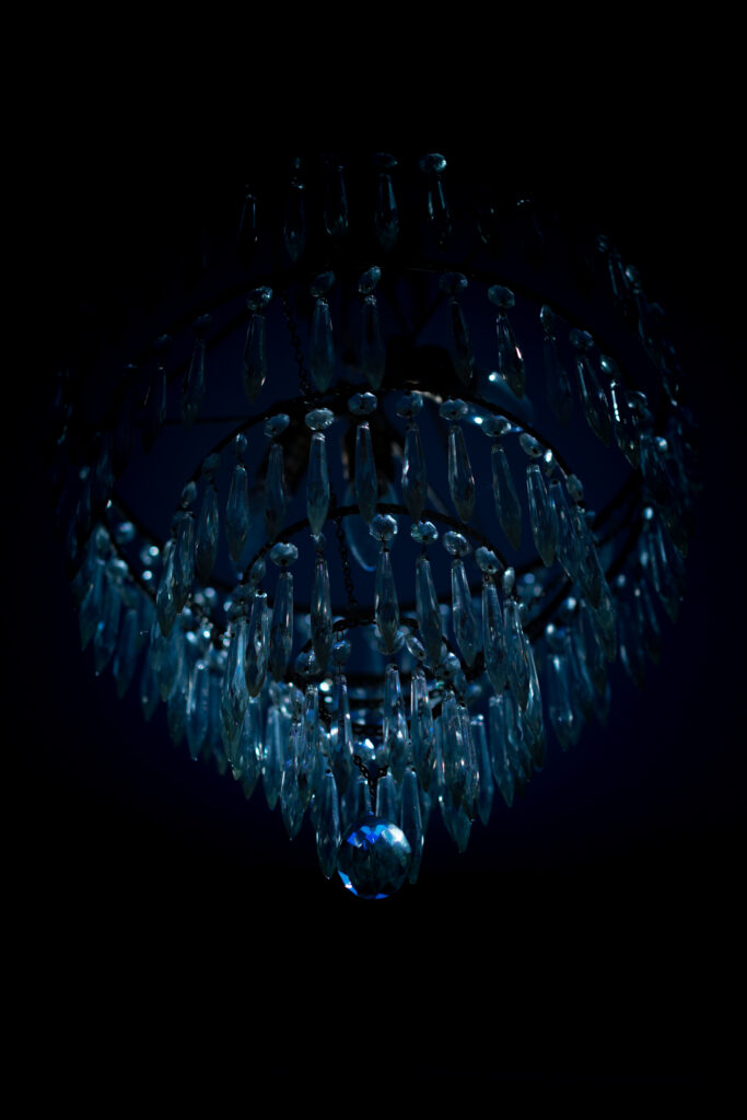 Deb Achak, Chandelier, 2020 Digital archival pigment print, Available in various sizes
