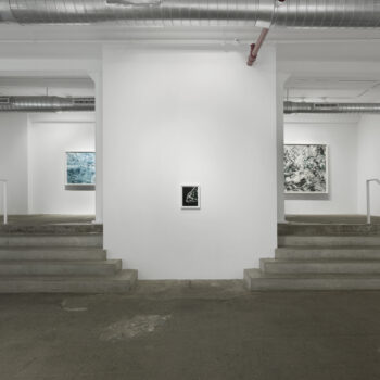Zaria Forman, Fellsfjara, Iceland installed at Winston Wächter Fine Art, New York