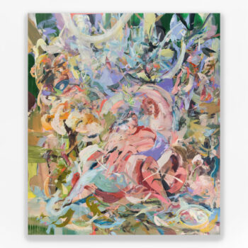 Eric Uhlir, Twilight, lucid and serene, 2024, Oil on linen, 72 x 64 inches