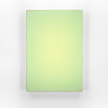 Timothy Schmitz, slab V/2 LGCY, 2022, Resin, digital pigment inkjet skins and polymers on acrylic, 26 x 18 x 3 inches