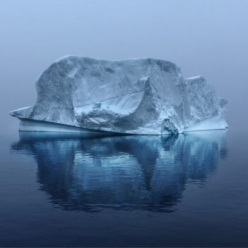 Todd Murphy, Blue Ice #8, 2012, Archival pigment print, 30 x 40 inches