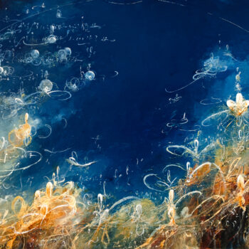 Michael Schultheis, A Galileo Serenity , 2024, Acrylic on canvas, 24 x 36 inches