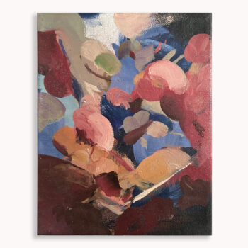 Eric Uhlir, To see you (a prize), 2025, Oil on linen, 10 1/4 x 8 x 3/4 inches
