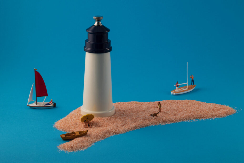 Salt Mill Light, 2025, Archival ink print with acrylic dibond mounting, Available in various sizes