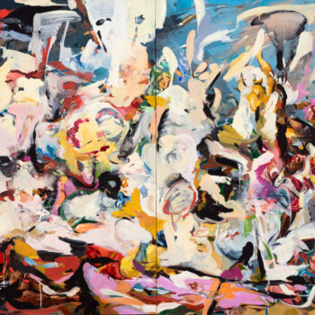 Eric Uhlir | Anghiari Forever (Diptych), 2018