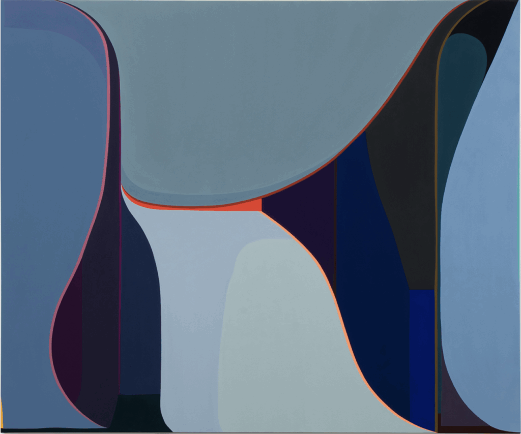Brian Sanchez, Chum, 2024, Vinyl Emulsion on canvas, 60 x 72 inches